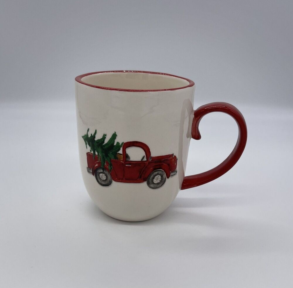 Modern Southern Home Christmas Tree Red Truck Mu